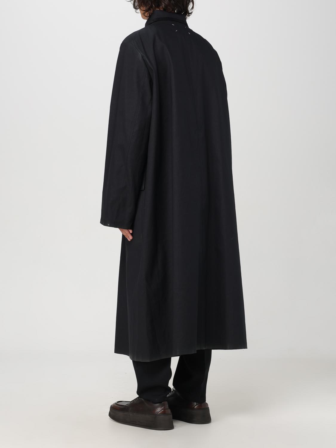 Maison Margiela Coat Men Black