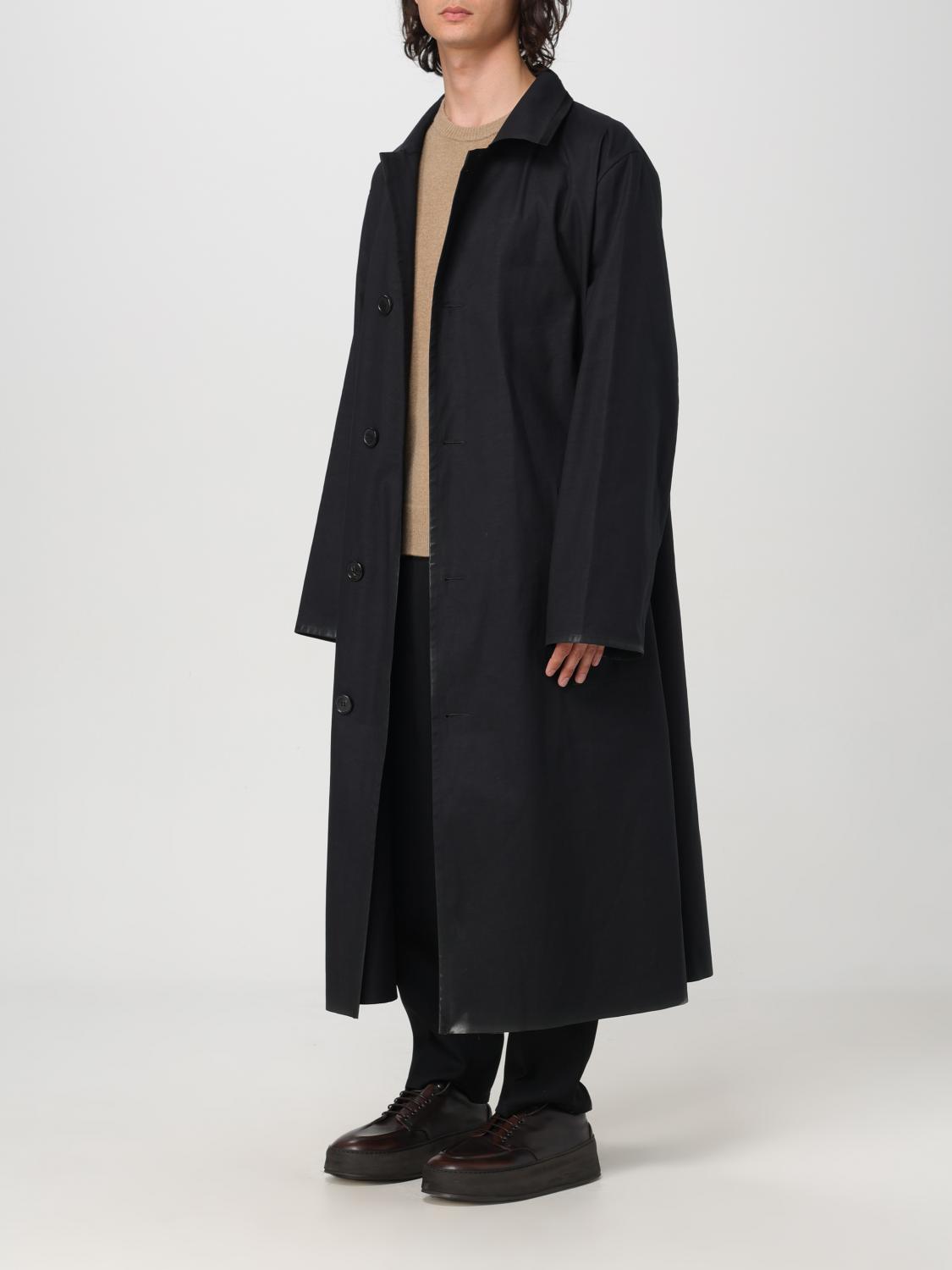 Maison Margiela Coat Men Black