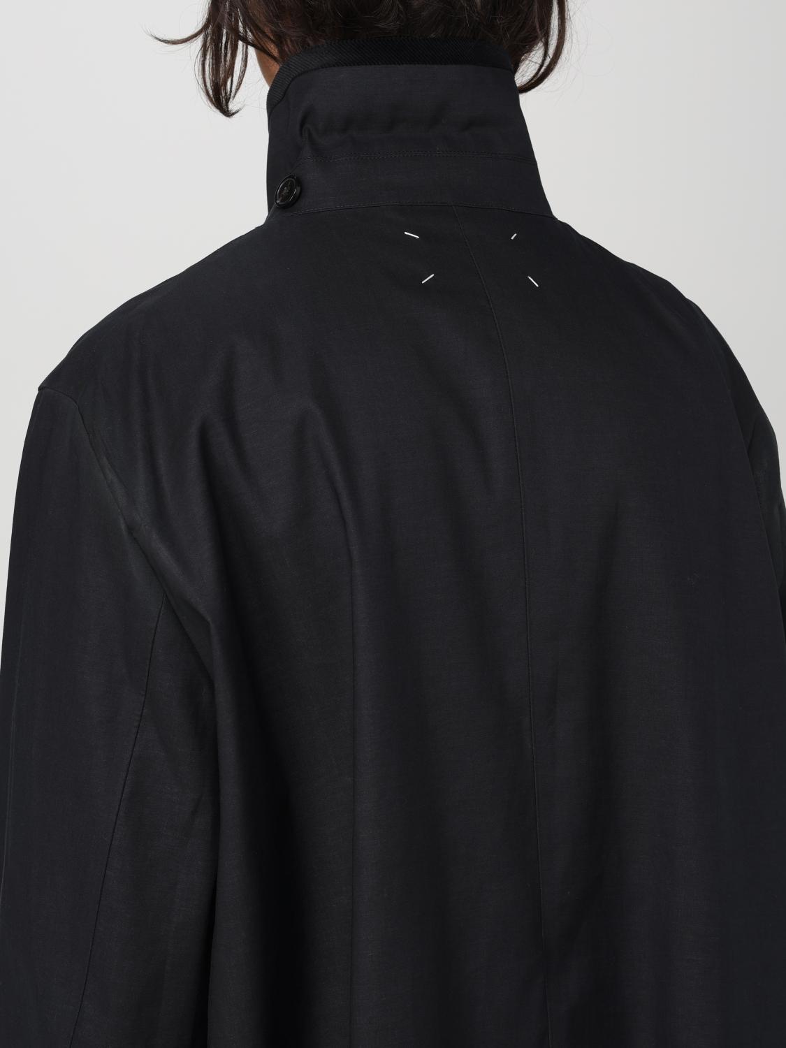 Maison Margiela Coat Men Black