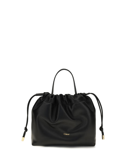 Chloé Icons leather chain Shoulder Bag - Black
