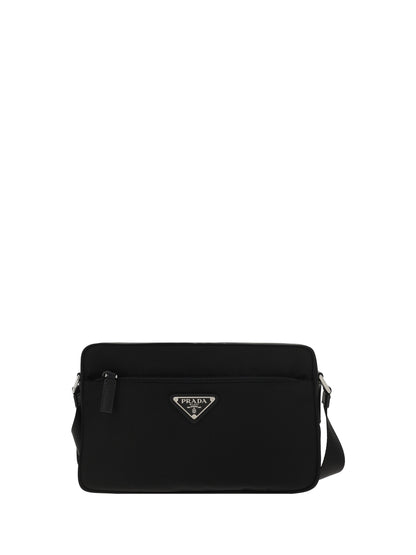 Prada Re-Nylon Crossbody Bag - Black