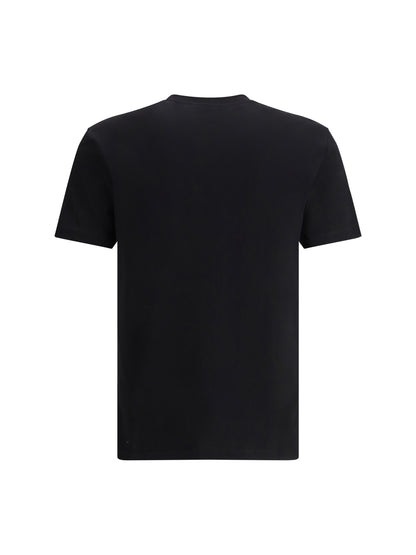 VERSACE Cotton T-shirt with logo