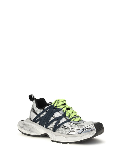 Balenciaga 3XL Interlace Sneakers - Grey Mix/Fl Yellow