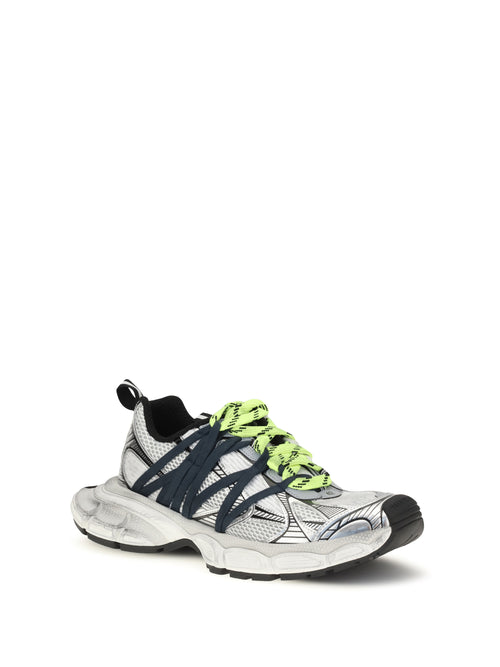 Balenciaga 3XL Interlace Sneakers - Grey Mix/Fl Yellow