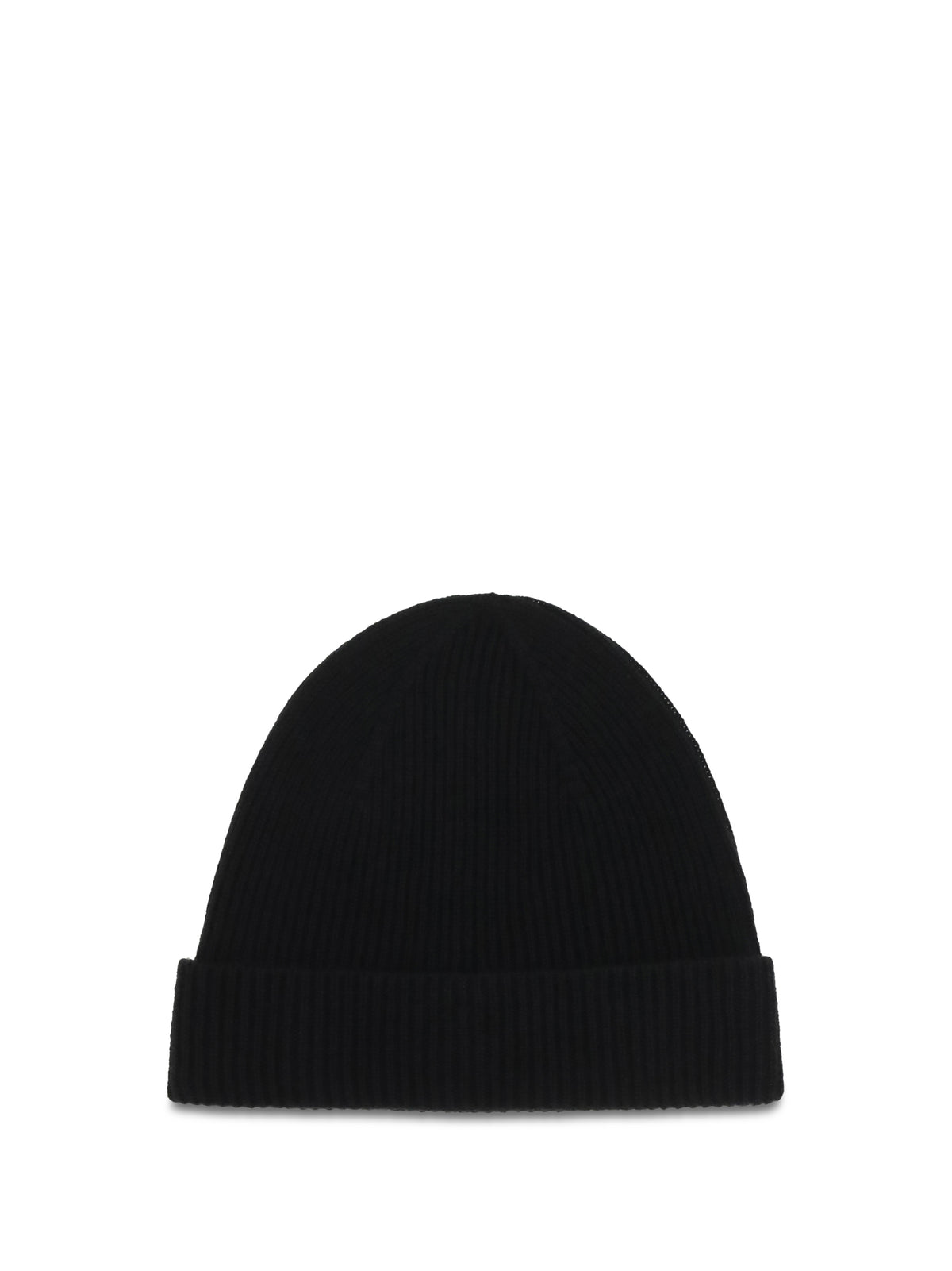 Kiton Wool Beanie Hat - Black