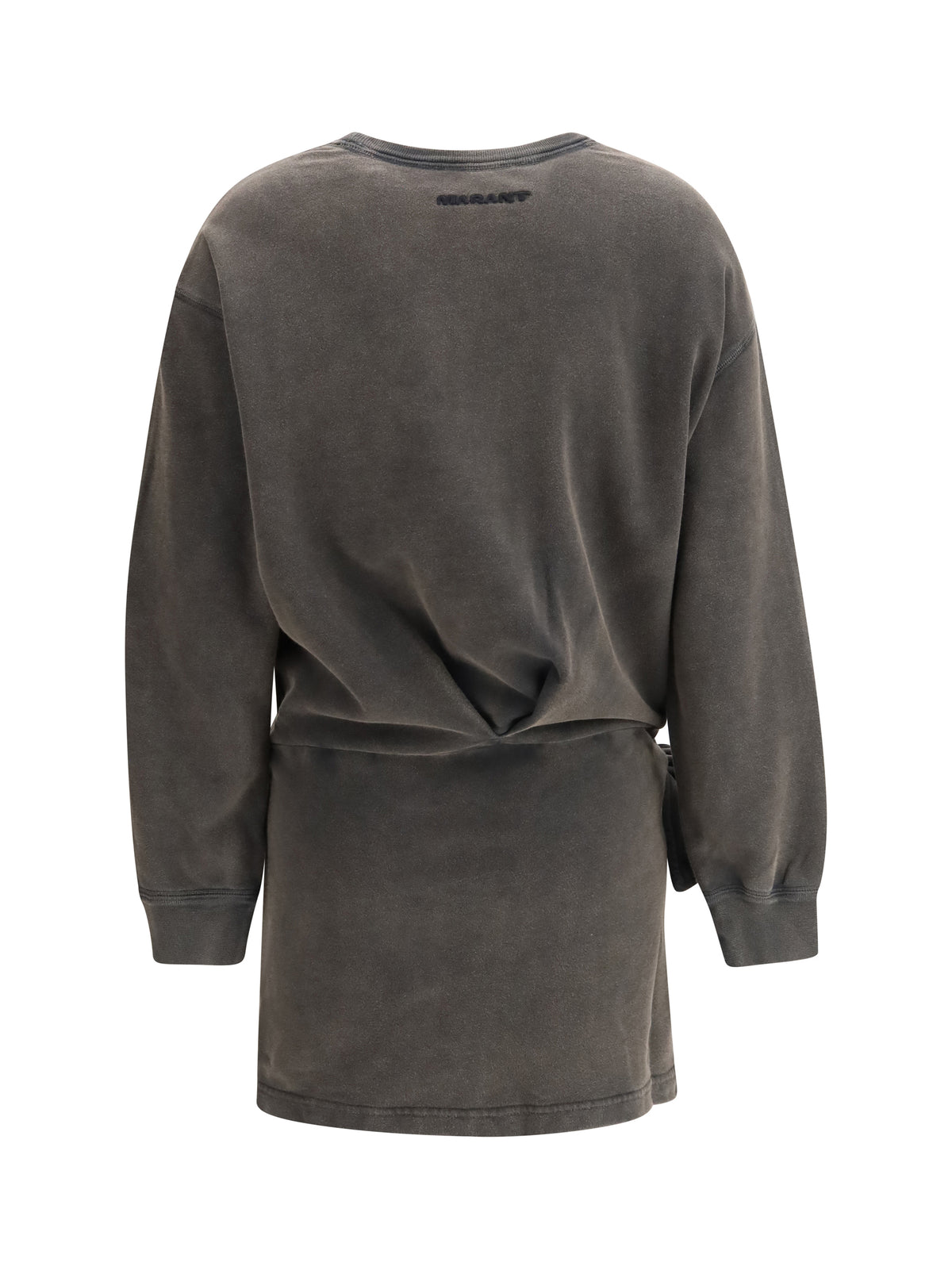 Marant Étoile Zae fleece Dress - Faded Black