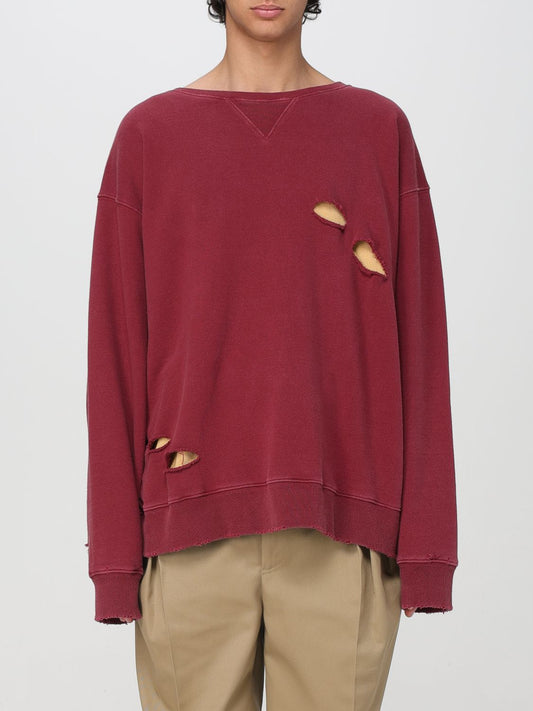 Maison Margiela Sweatshirt Men Burgundy