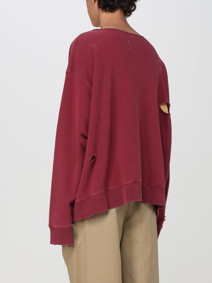 Maison Margiela Sweatshirt Men Burgundy