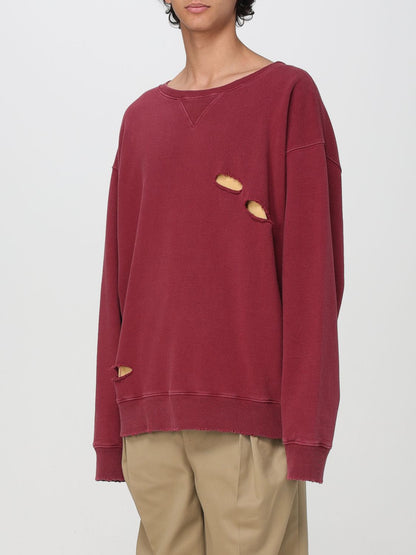 Maison Margiela Sweatshirt Men Burgundy