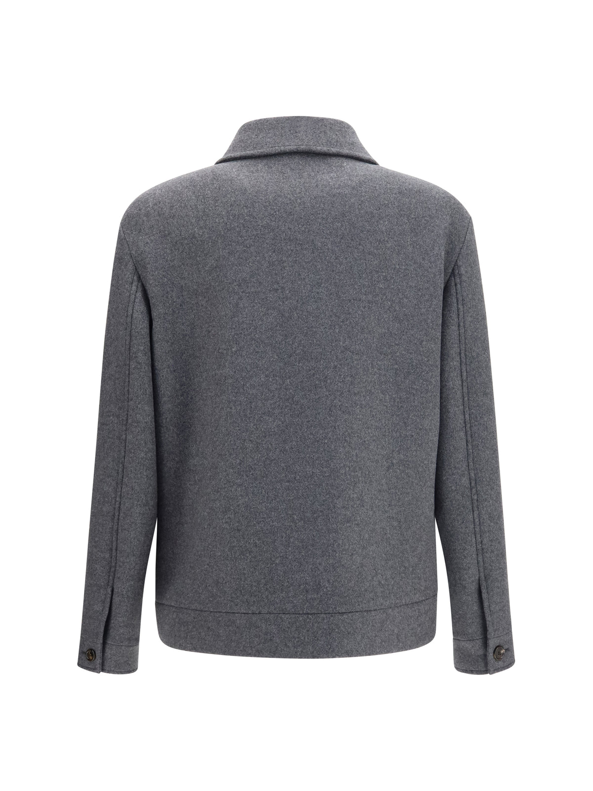 Valentino Wool and cashmere Jacket - Grey Dark Melange