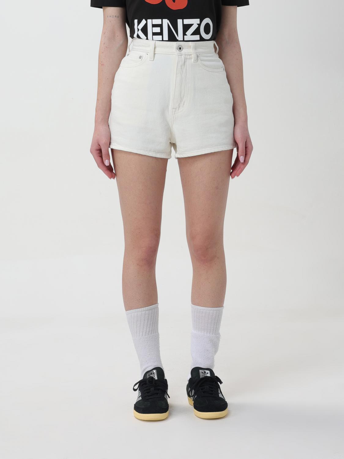 Kenzo Short Woman Grey