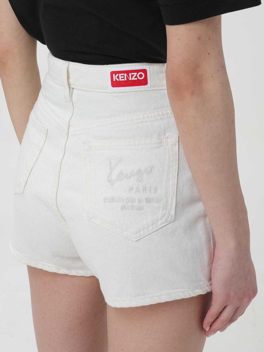 Kenzo Short Woman Grey