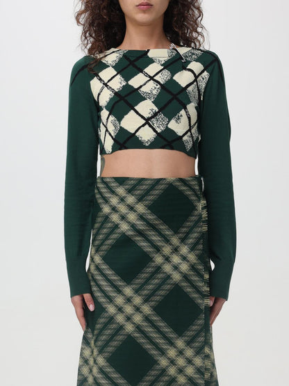 Burberry Sweater Woman Green