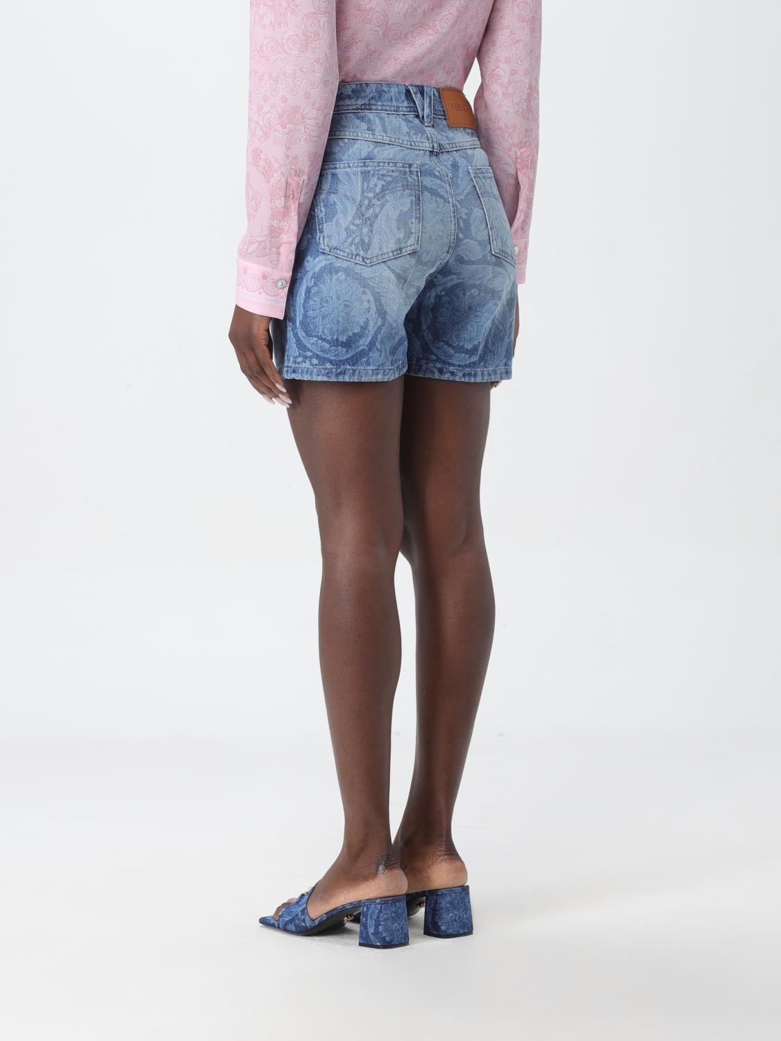 Versace Short Woman Blue