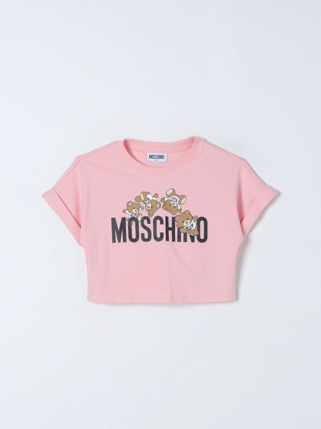 Moschino T Shirt Kids Pink