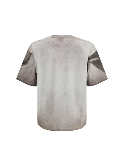 DIESEL Printed cotton T-shirt