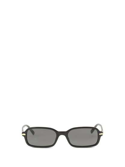 Valentino Garavani Rectangular VG0047S Sunglasses - Black-Black-Grey