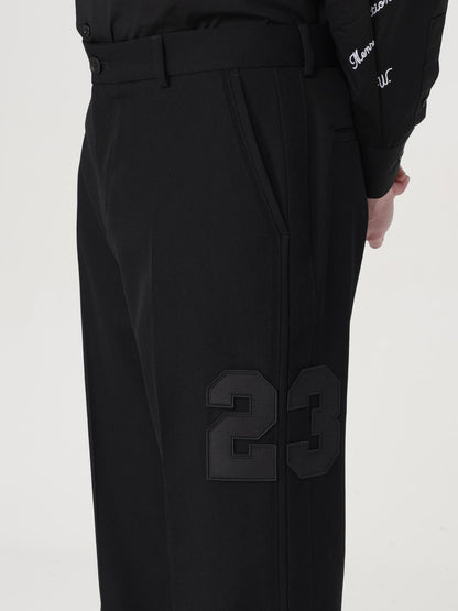 Off White Pants Men Black