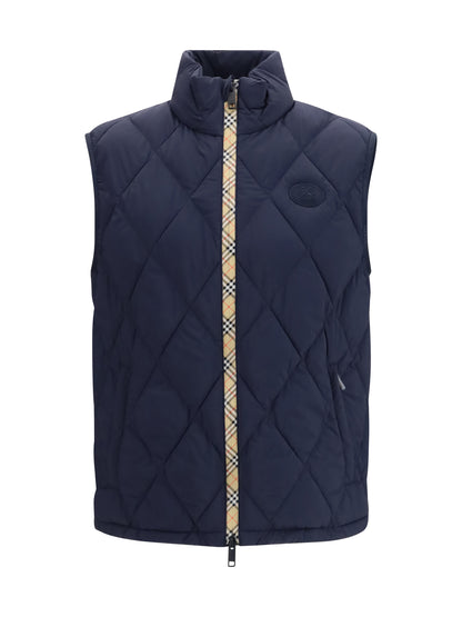 Burberry Down Vest - Navy