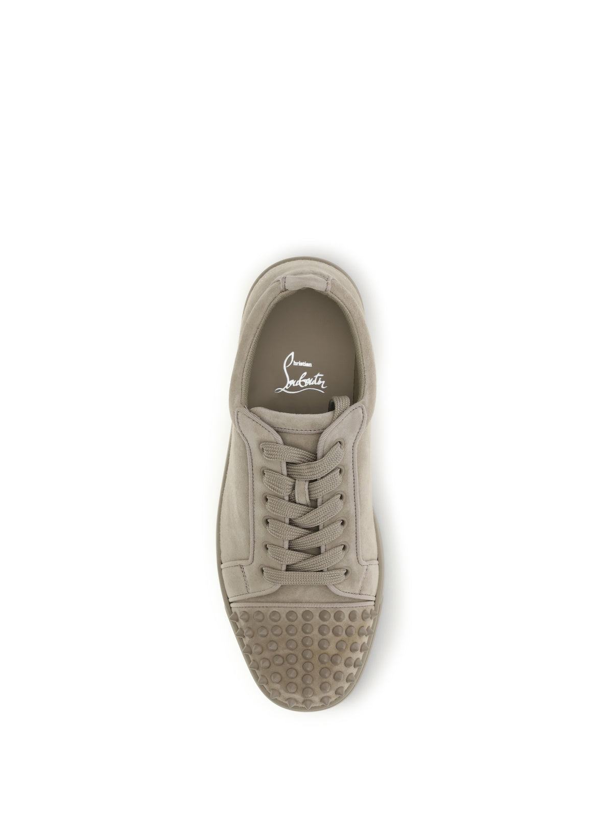 Christian Louboutin Louis Jr Spikes Canopy Sneakers - Saharienne/Saharienne Mat