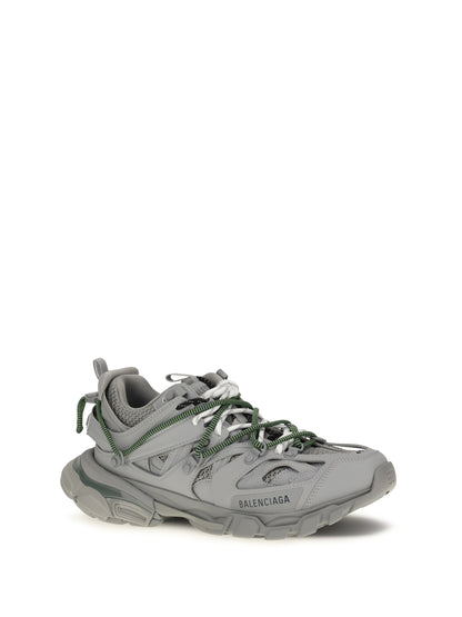 Balenciaga Track Trail Laces Sneakers - Gry/Yellow/Wht/Navy