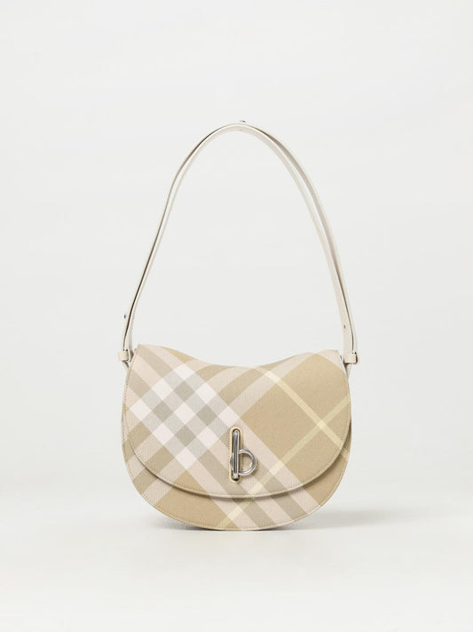 Burberry Shoulder Bag Woman Beige