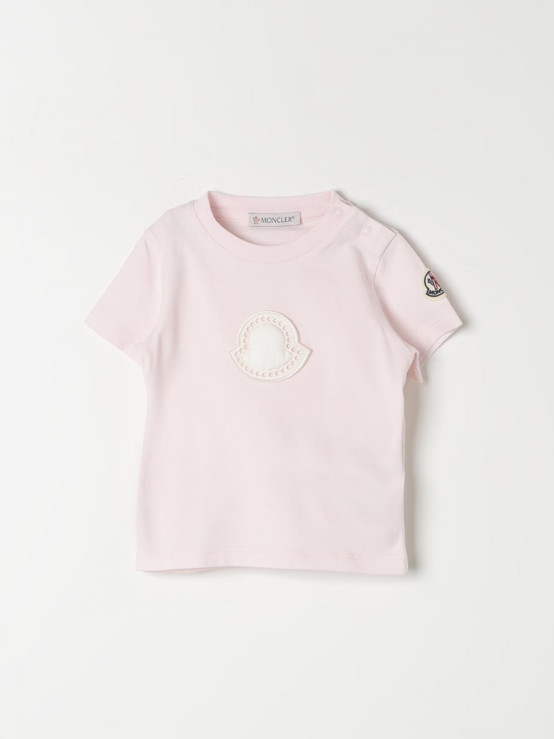 Moncler T Shirt Kids Pink