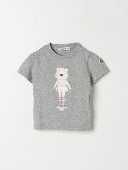 Moncler T Shirt Kids Grey