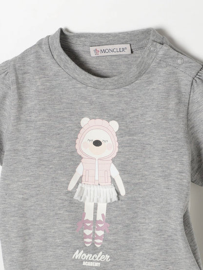 Moncler T Shirt Kids Grey