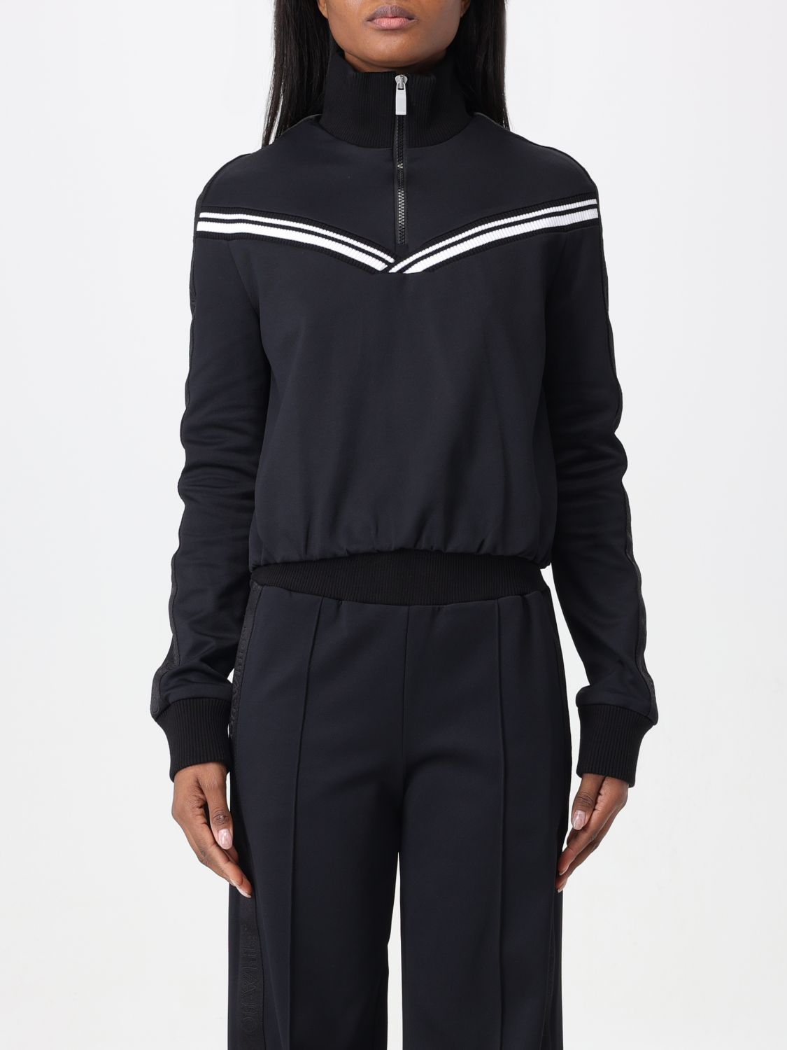 Off White Sweatshirt Woman White