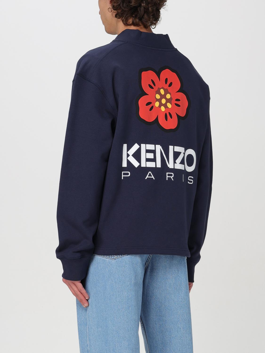 Kenzo Cardigan Men Blue