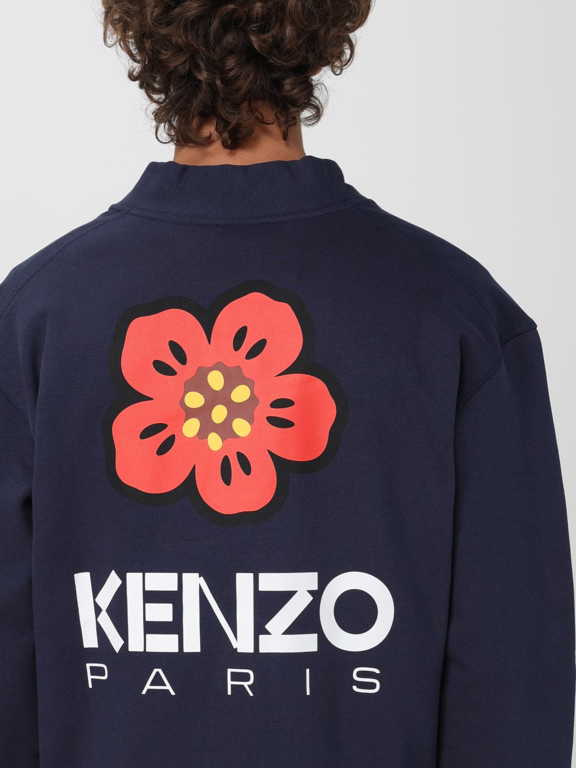 Kenzo Cardigan Men Blue