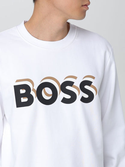 Boss Sweatshirt Men Beige