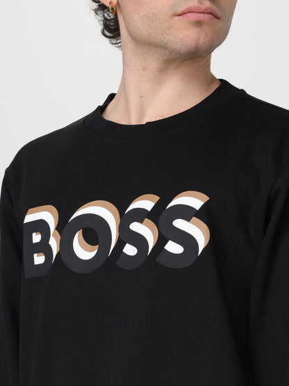 Boss Sweatshirt Men Beige