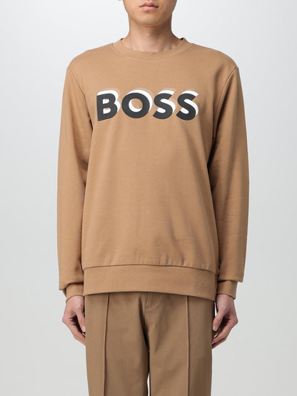 Boss Sweatshirt Men Beige