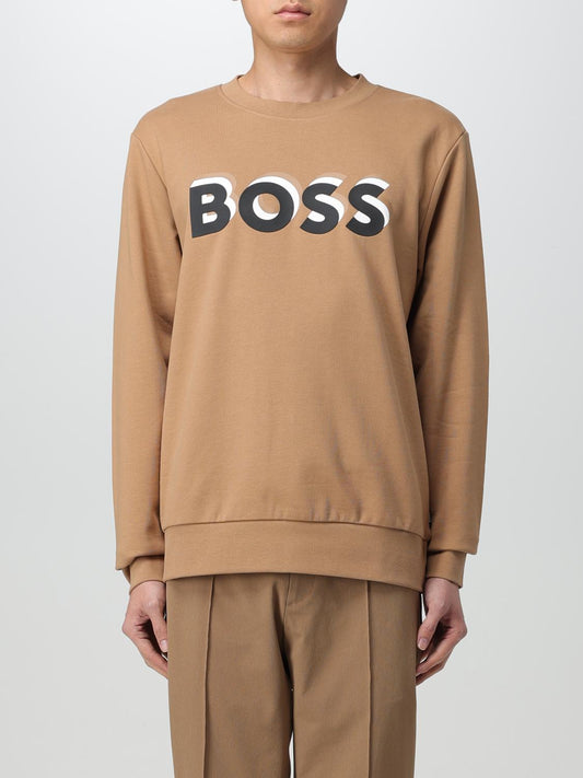 Boss Sweatshirt Men Beige