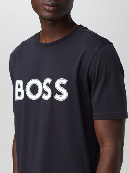 Boss T Shirt Men Blue