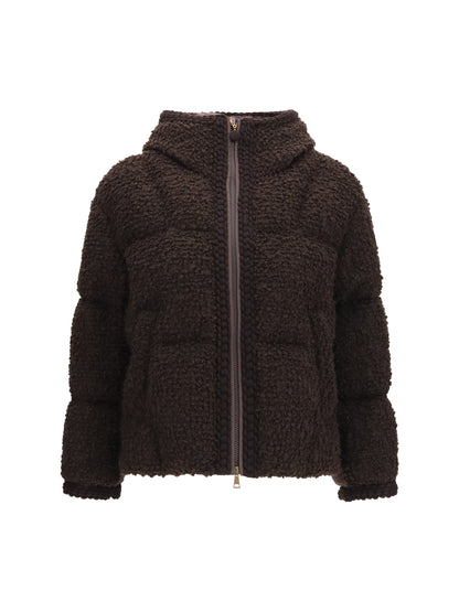 Moncler Cristallin padded Jacket - Brown