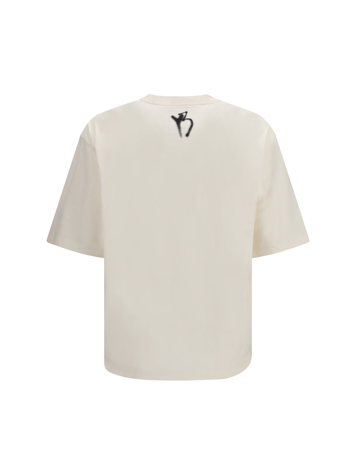 Y-3 Chito Graphic Print T-shirt - Chalk White