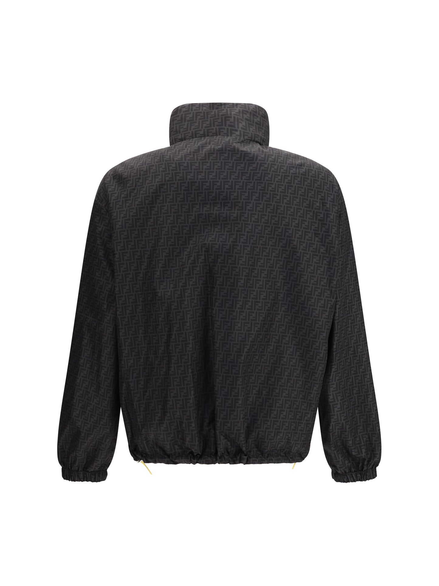 FENDI FF jacquard zipped reversible Windbreaker
