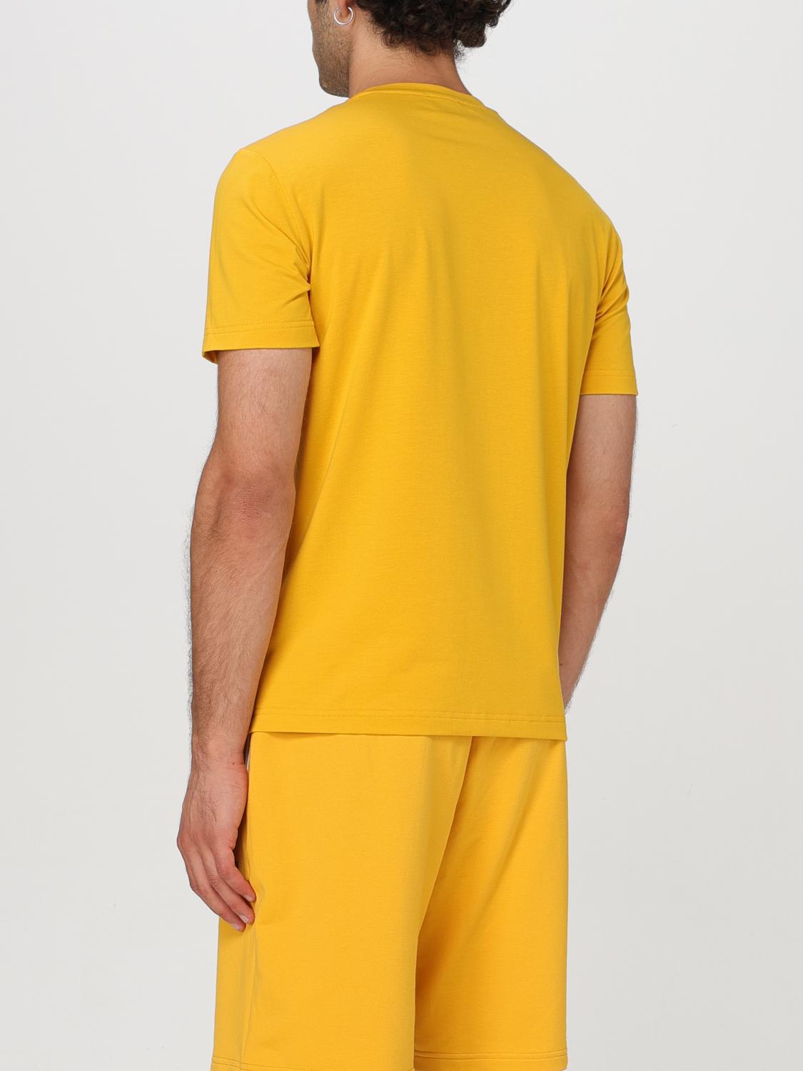 Ea7 T Shirt Men Yellow