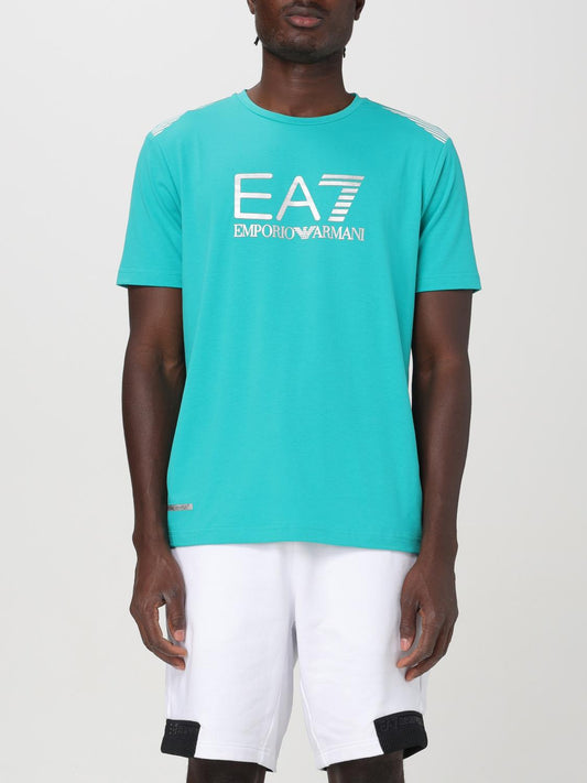 Ea7 T Shirt Men Yellow