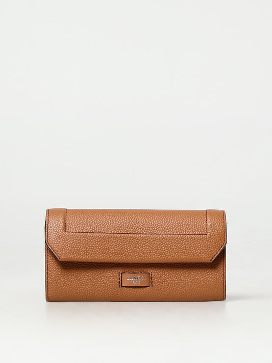 Lancel Wallet Woman Camel