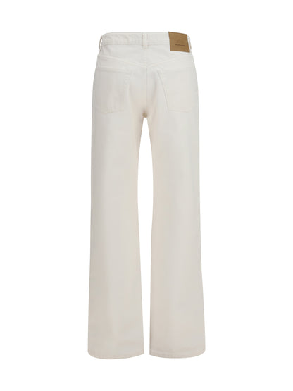 AMI PARIS High-rise straight-leg Jeans in cotton