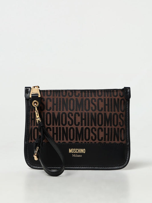 Moschino Couture Clutch Woman Brown