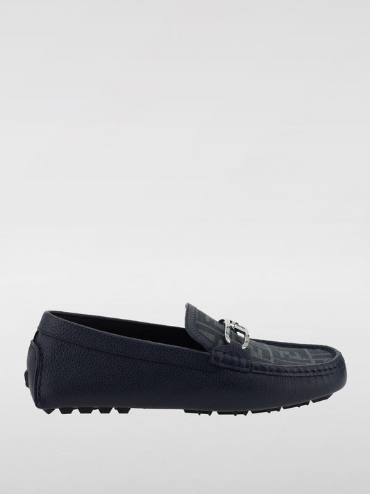 Fendi Loafers Men Blue