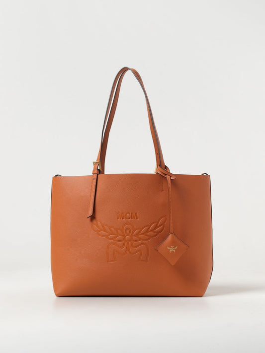 Mcm Tote Bags Woman Camel