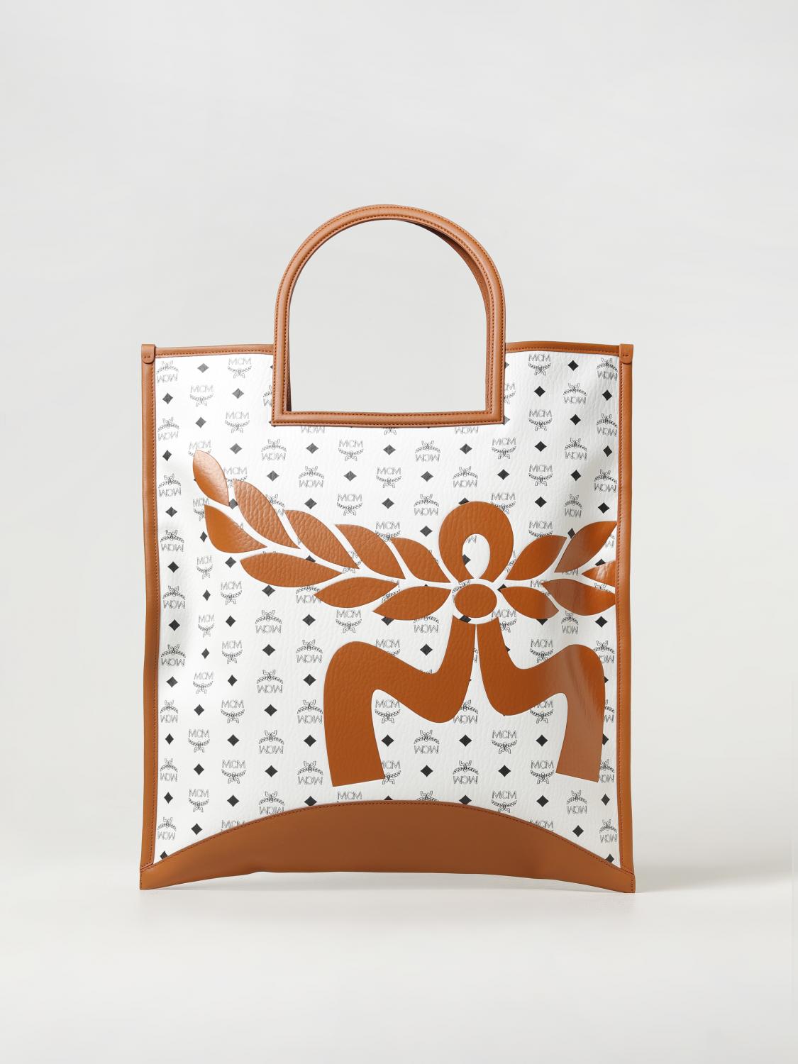 Mcm Tote Bags Woman White