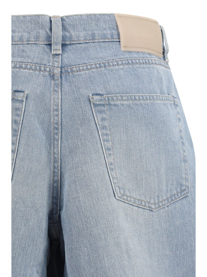 Our Legacy Denim Shorts - Pale Coast