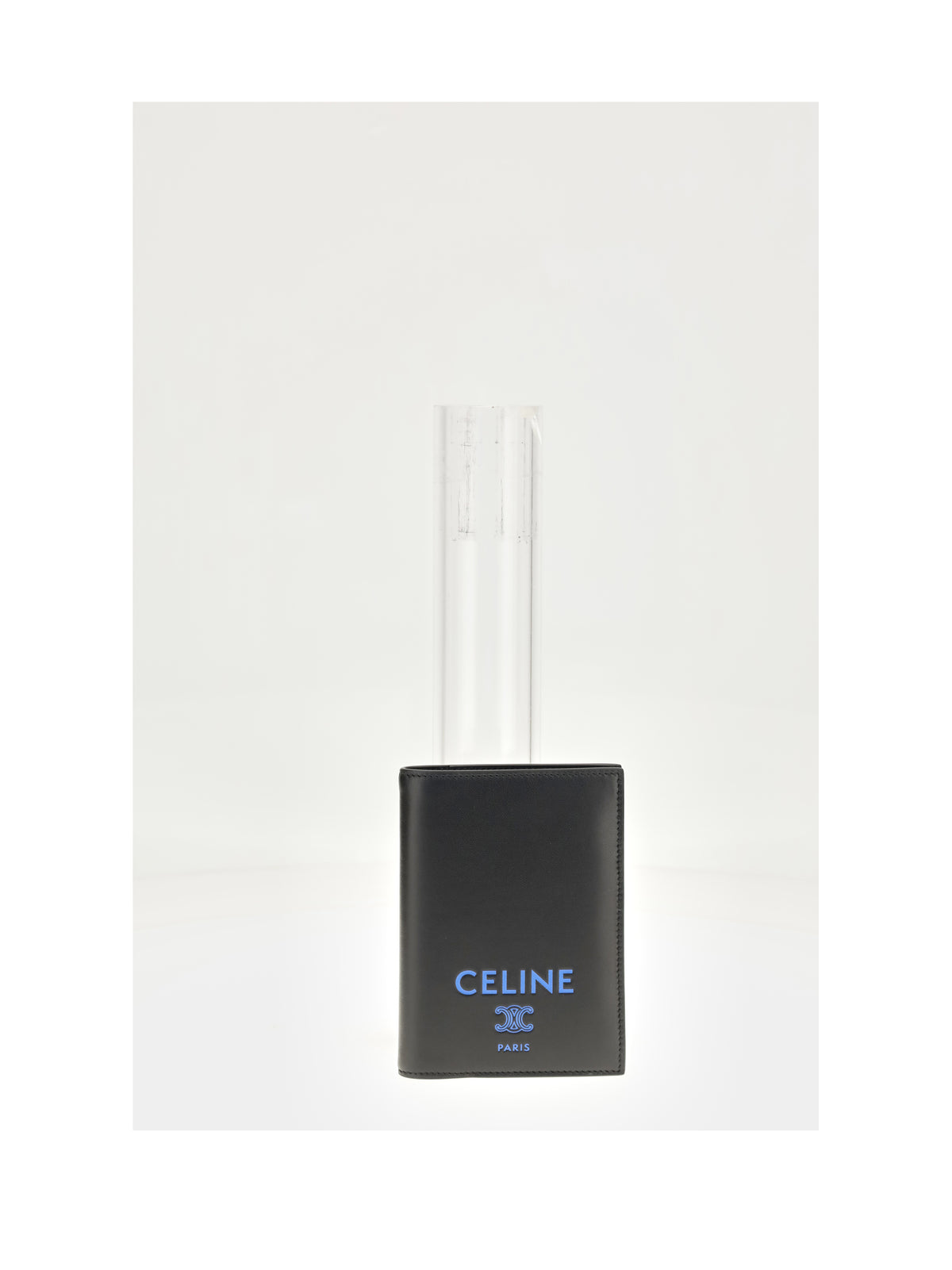 Celine PASSPORT COVER - Black / Ultra Blue